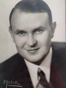 Fig.1  Photo showing Ludolph Christensen  in the 1940s.  Source: The Christensen Family Archive