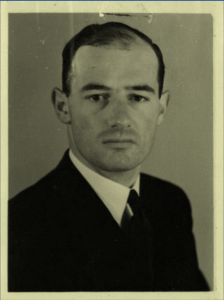 Photo Credit:  Raoul Wallenberg's photo on a 1943 visa application, The Hungarian National Archives, Budapest 